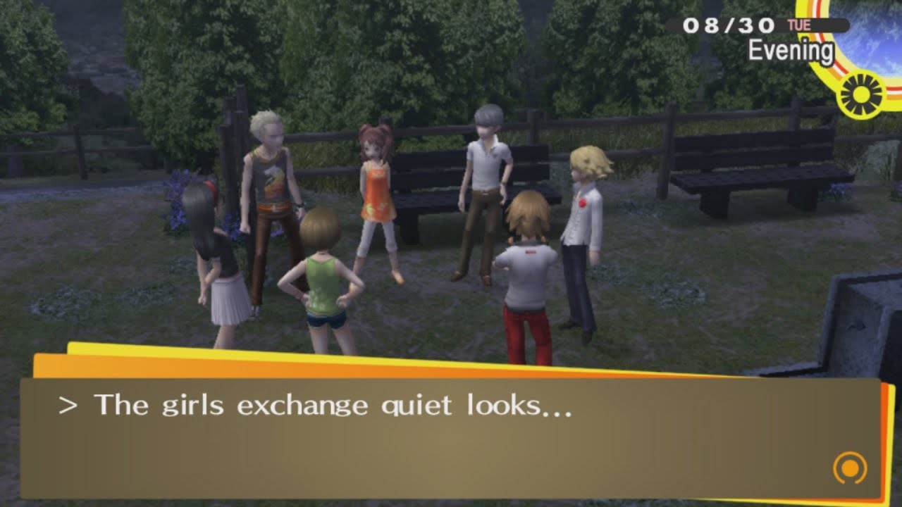 Persona 4 Golden: Девушки узнают, что ты пошёл на фестиваль без них [Все версии]