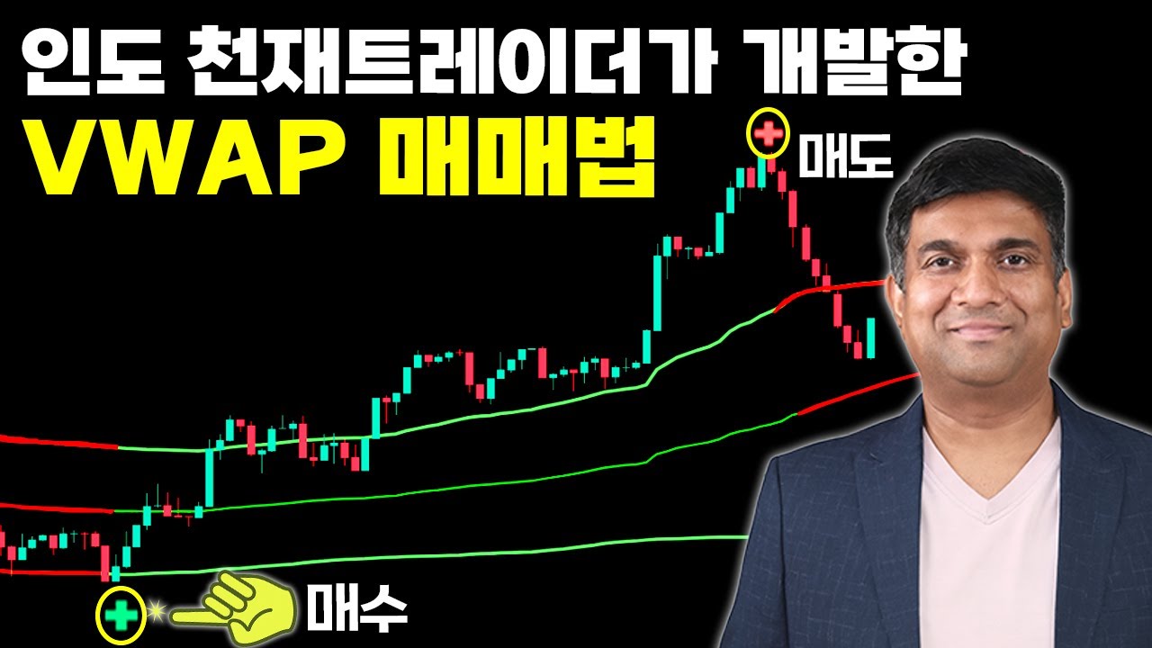 인도 천재가 개발한 VWAP 지표 매매법 (설정법, 사용법)