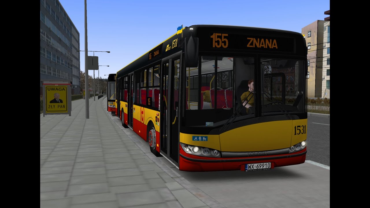 Warszawa Linia 155 - Znana. OMSI 2