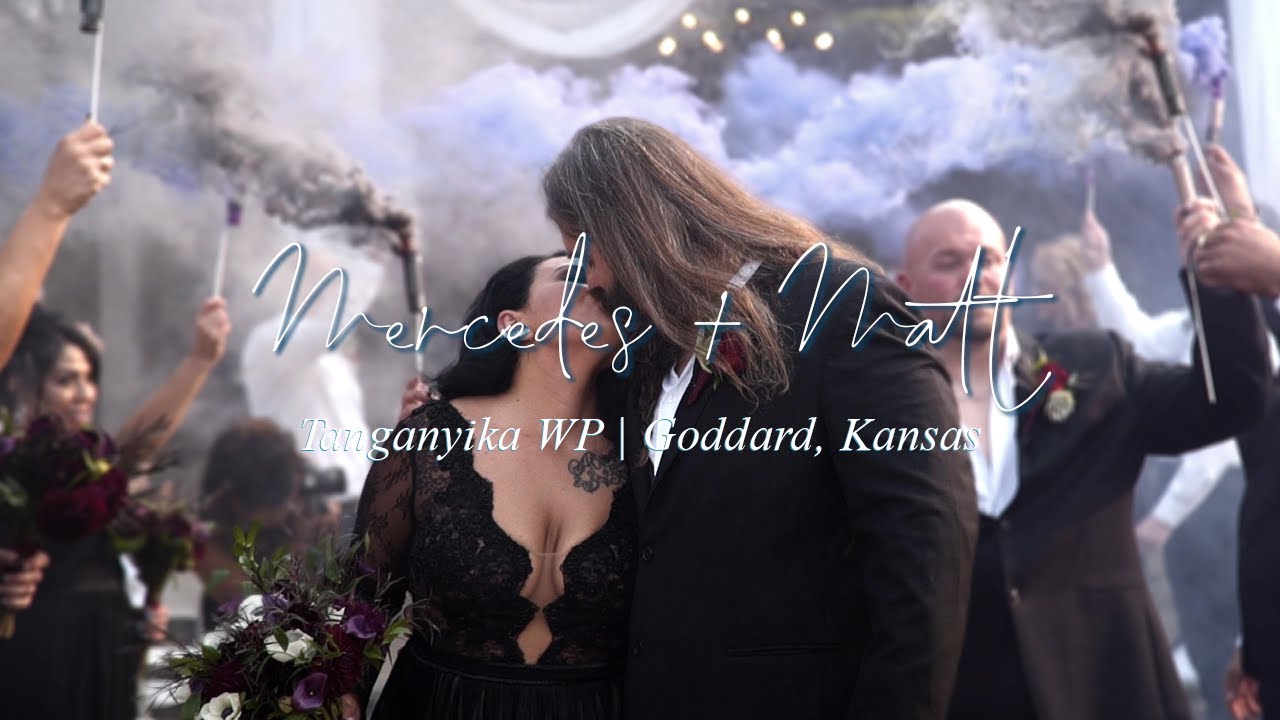 She had a BLACK Wedding Dress, Smoke Bombs a Tanganyika Wild Life Park | Wichita