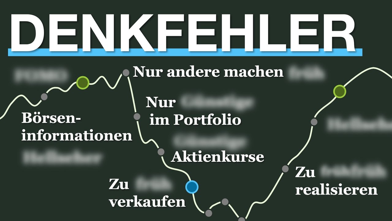 Die 9 wichtigsten psychologischen Denkfallen an der B&ouml;rse erkl&auml;rt