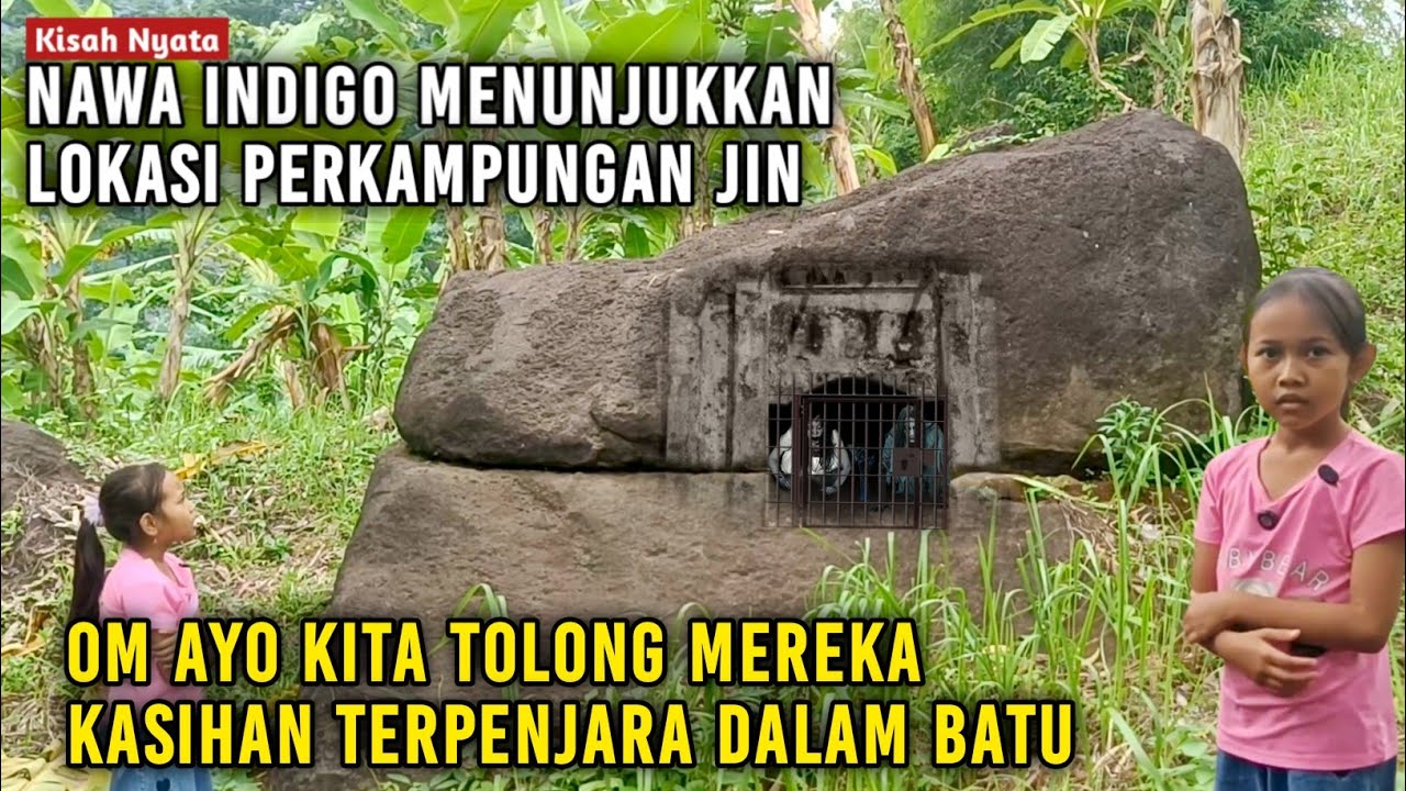 Ngeri !! Nawa indigo memperlihatkan orang dipenjara didalam batu menangis minta tolong