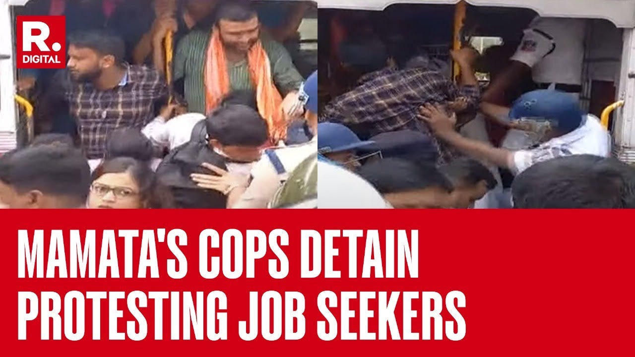 Breaking News: Mamata's Cops Detain Protesting Job Seekers | SSC Recruitment | Kolkata News