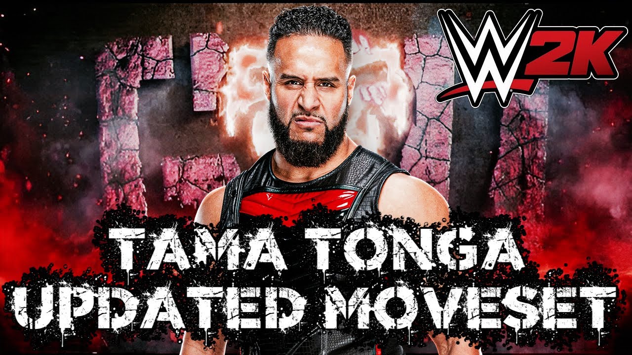 WWE 2K24 | Tama Tonga Updated Moveset + Realistic Base Superstar Settings