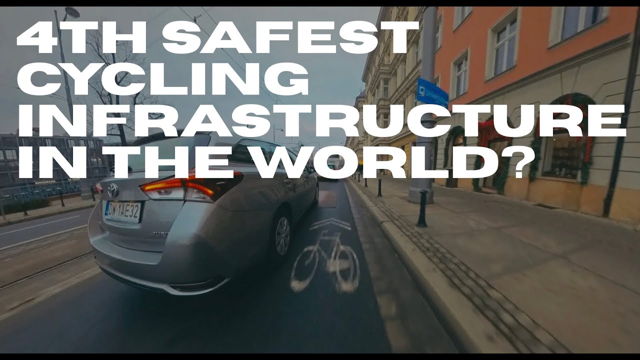 4th safest cycling infrastructure in the world: Wrocław?