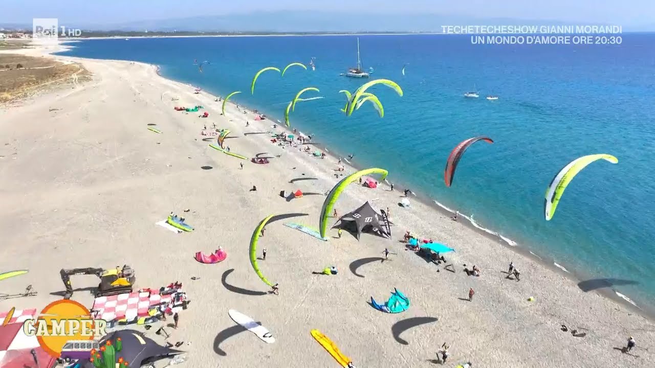 I mondiali di Kite Surf a Gizzeria - Camper 25/08/2023