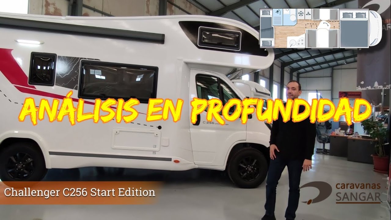 2022 Challenger C256 Start Edition (ANÁLISIS EN PROFUNDIDAD) | CARAVANAS SANGAR