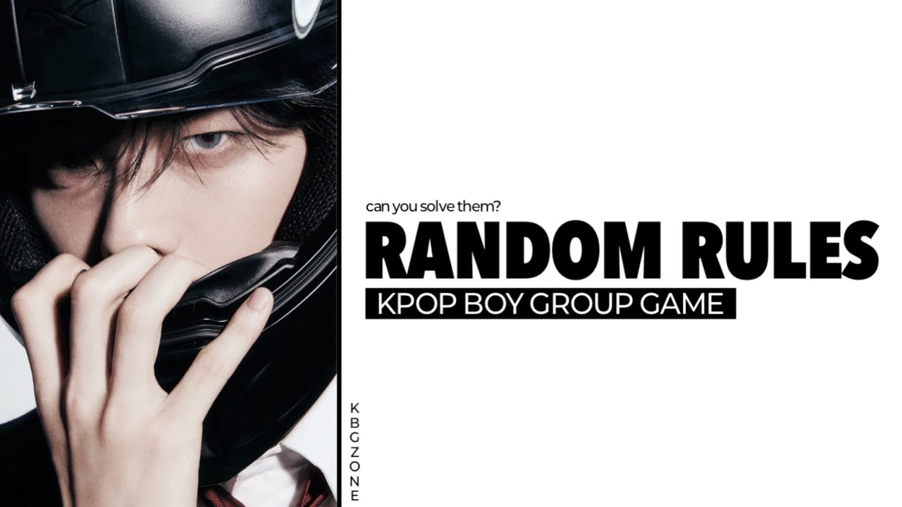 RANDOM RULES GAME | KBGZONE (KPOP GAMES)