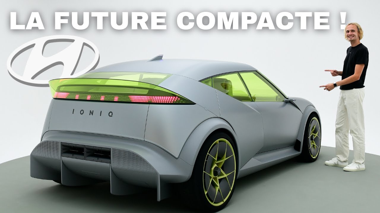 Voici la prochaine compacte électrique de Hyundai ! Concept THREE