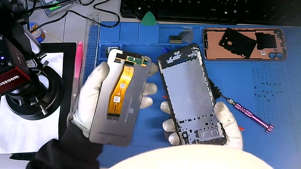 reparación completa de pantalla Samsung a04e #fixtechrepair