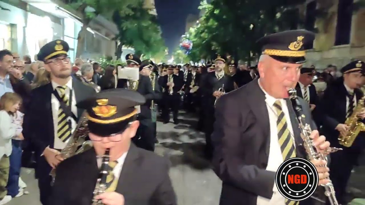 Marcia Ariete Banda Filarmonica Bitontina 19/10/25 Bitonto Processione dei Santi Medici