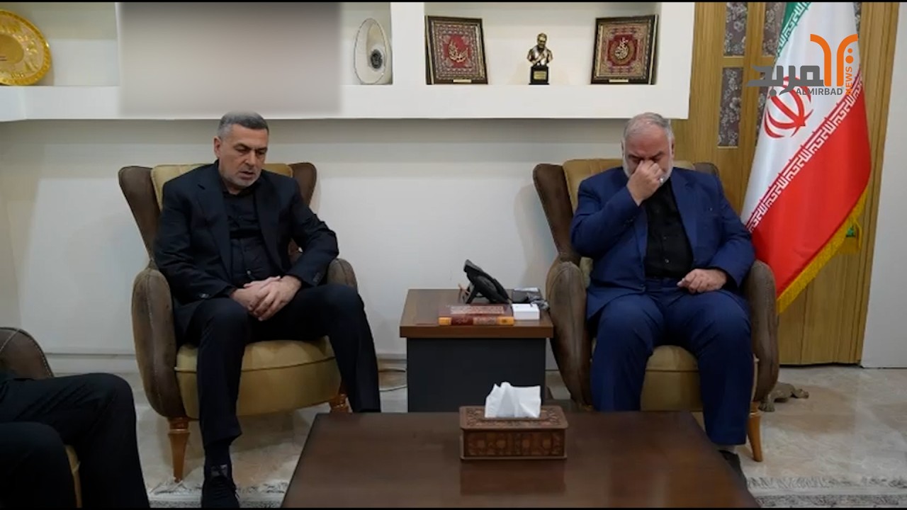 محافظ البصرة للقنصل الإيراني: كلنا في عزاء واستشهاد السيد الولي خسارة للإسلام والمسلمين