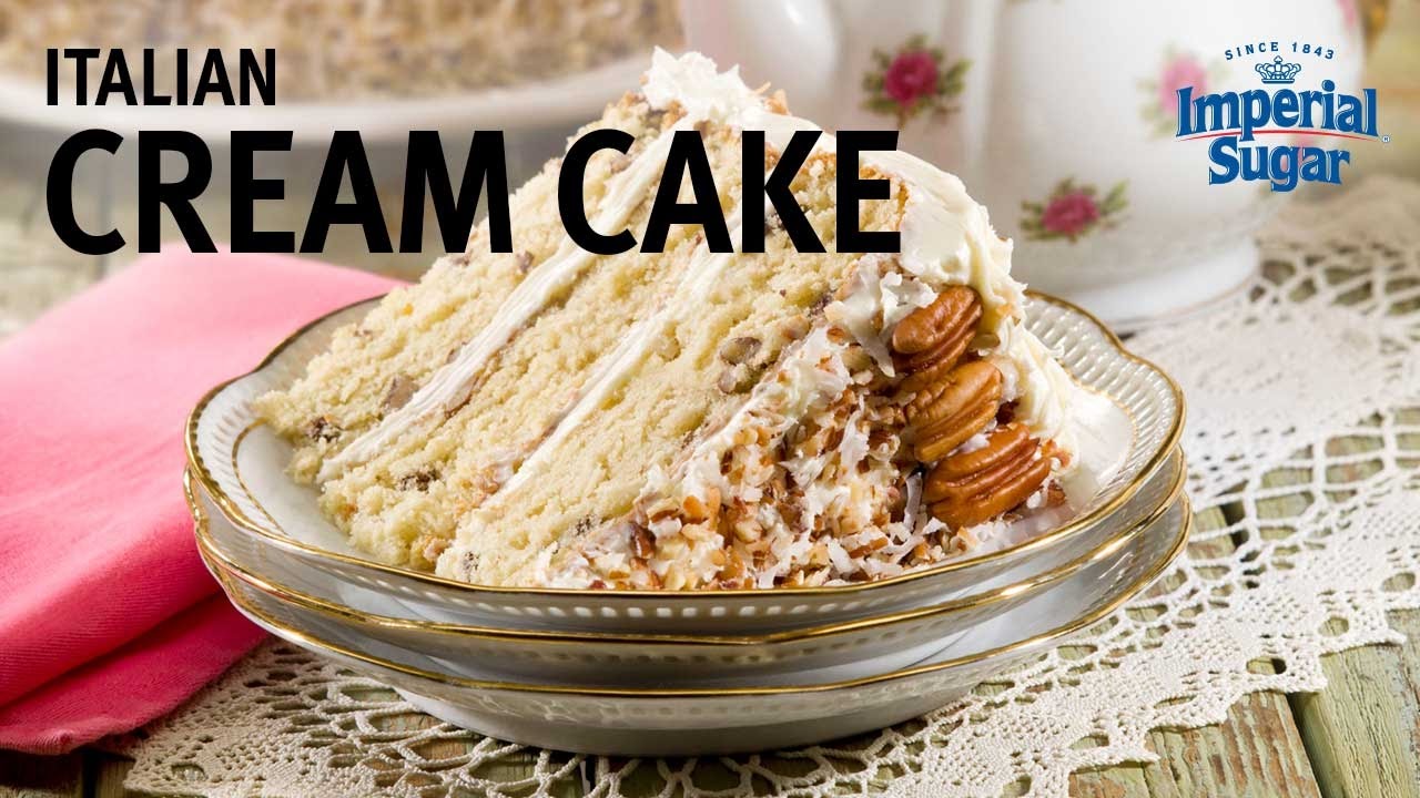 How to Make Italian Cream Cake