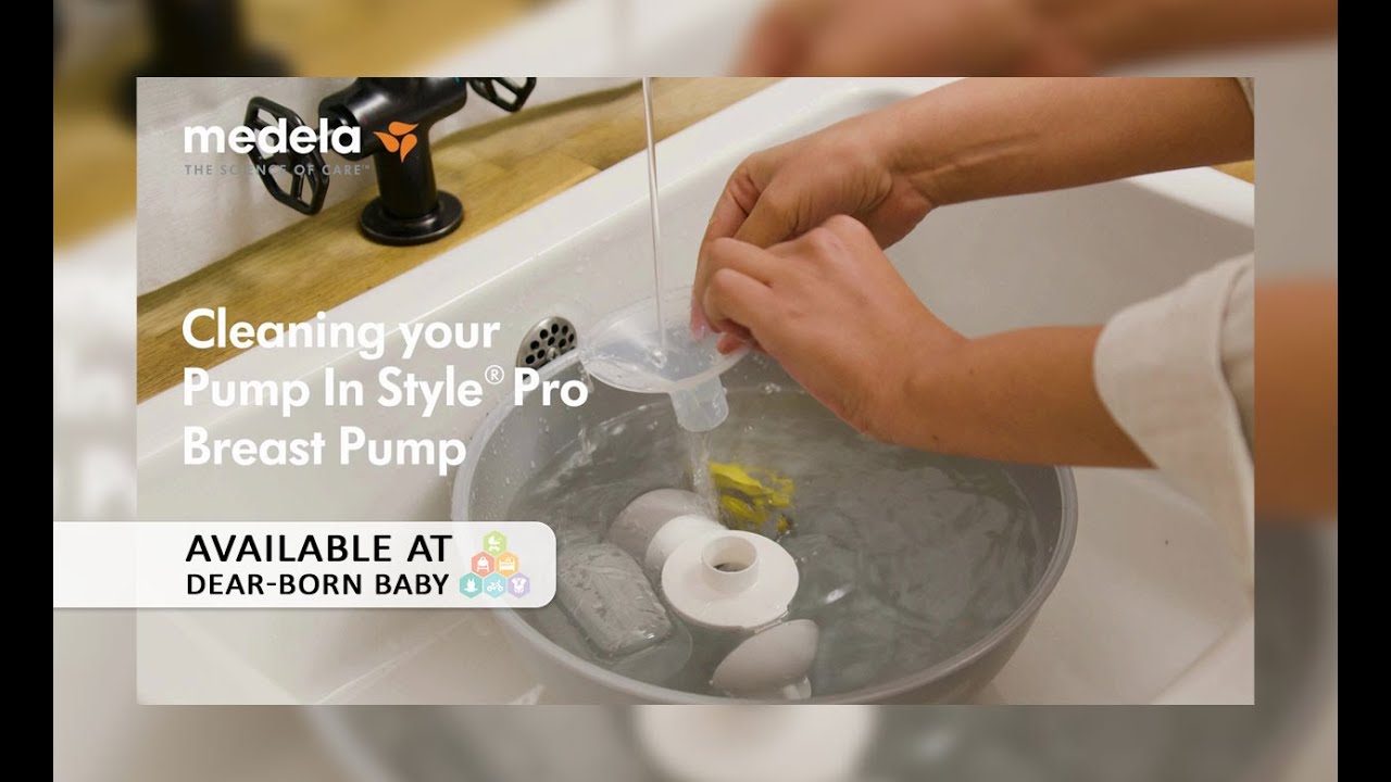 [HowTo] Clean your Medela Pump In Style Pro Breast Pump - Available at Dear-Born Baby
