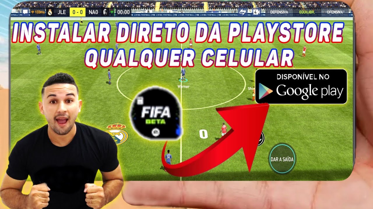 COMO INSTALAR A BETA GLOBAL DO FIFA 22 MOBILE EM CELULARES INCOMPATÍVEIS DIRETO DA PLAYSTORE