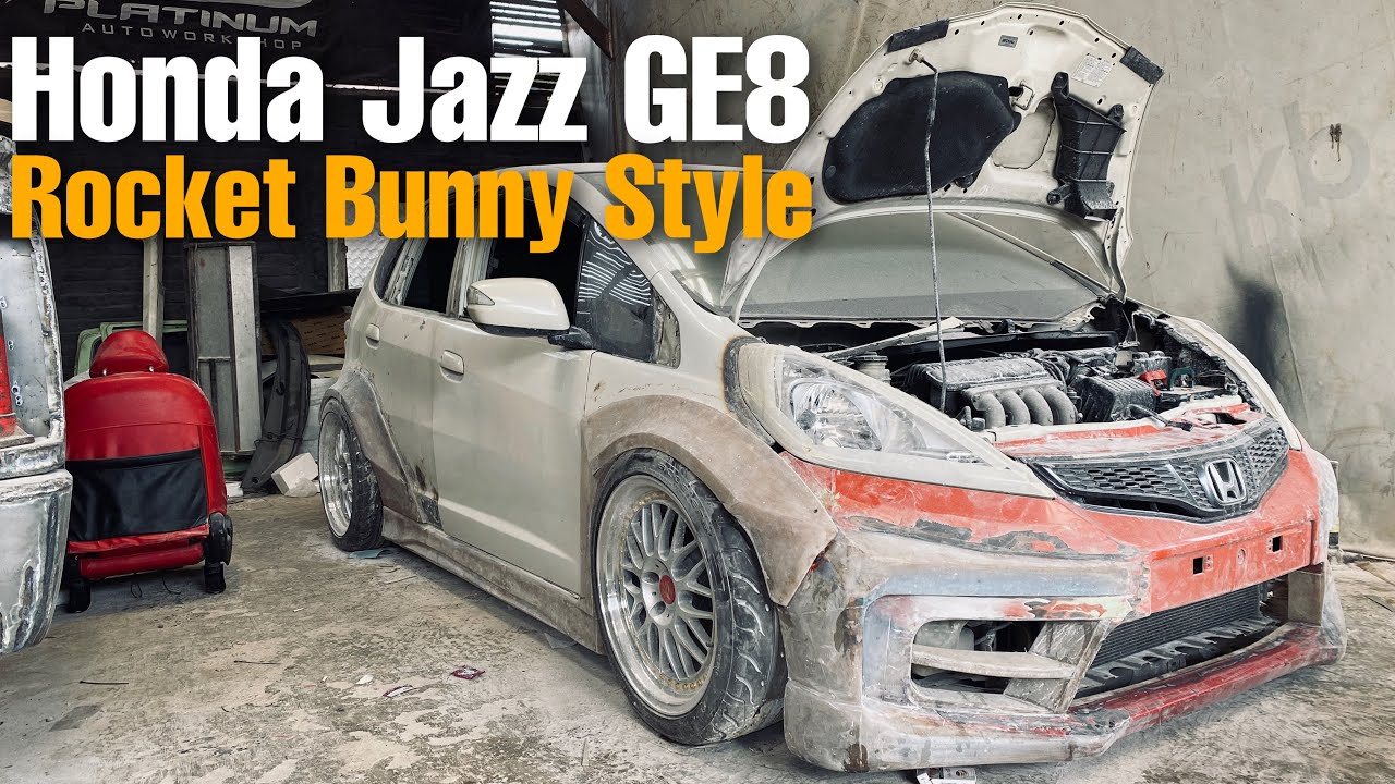 MODIFIKASI JAZZ GE8 SUPER KEREN ROCKET BUNNY STYLE ‼️