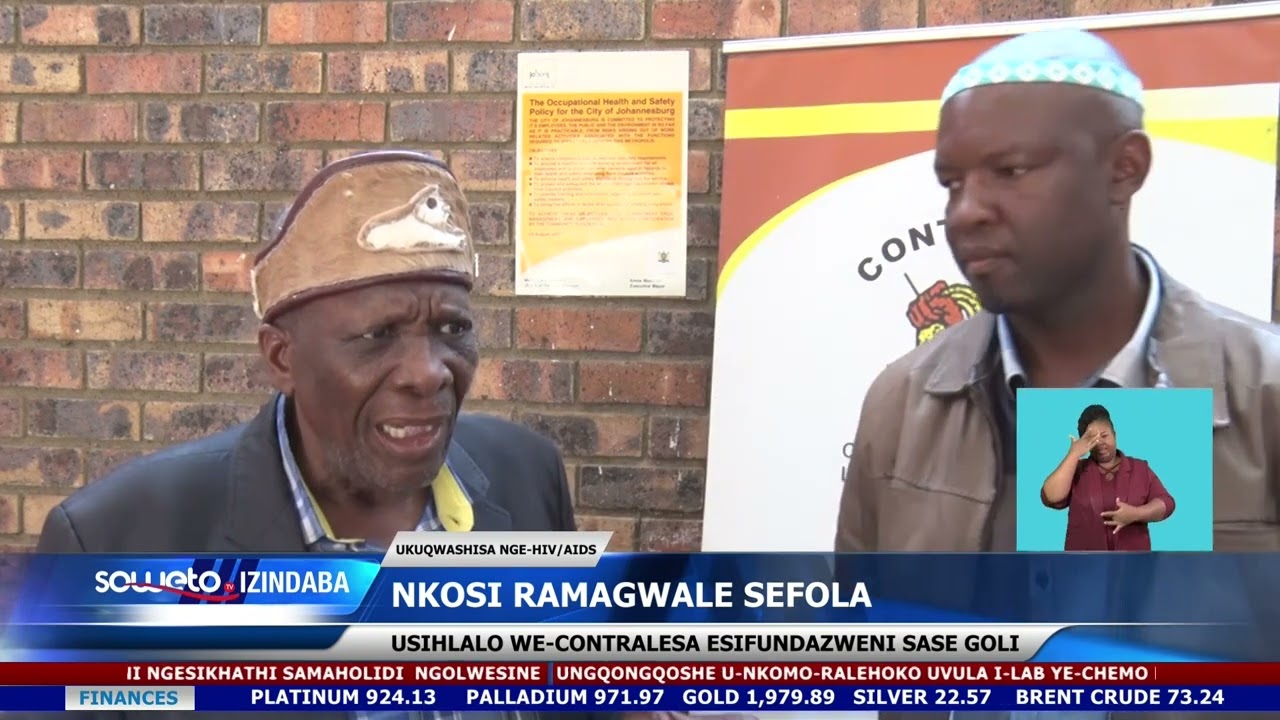 SOWETO TV NEWS | I-CONTRALESA ISINGATHA UMKHANKASO WOKUQWASHISA NGE-HIV/AIDS