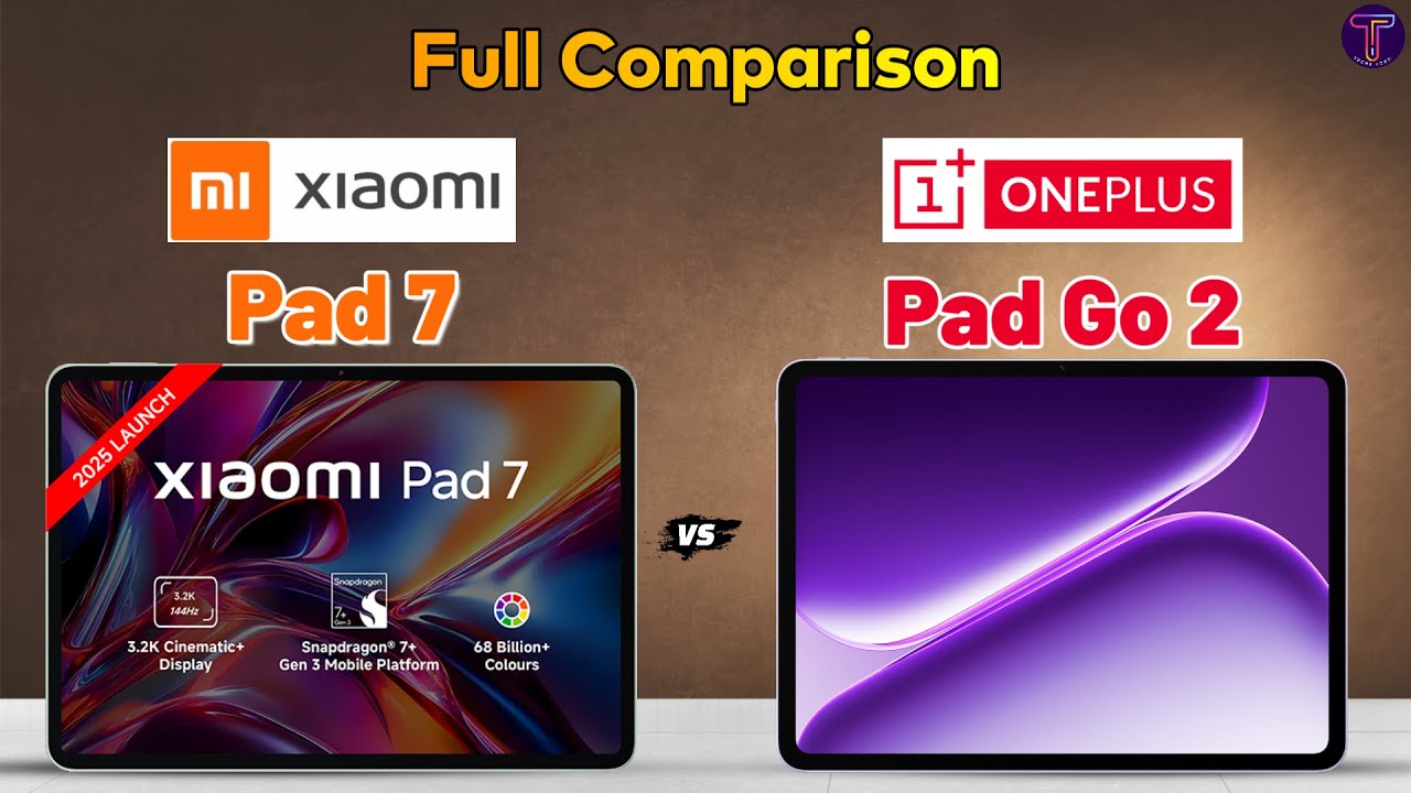 Xiaomi Pad 7 vs OnePlus Pad Go 2 : Full Comparison 🤔❓