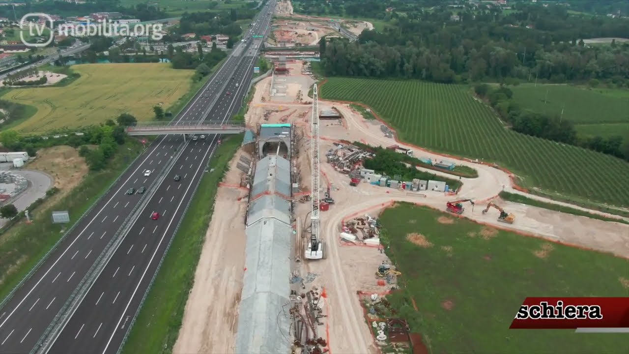 Ferrovia Alta Velocità - Milano / Venezia: tratta Brescia Est - Verona - Maggio 2023