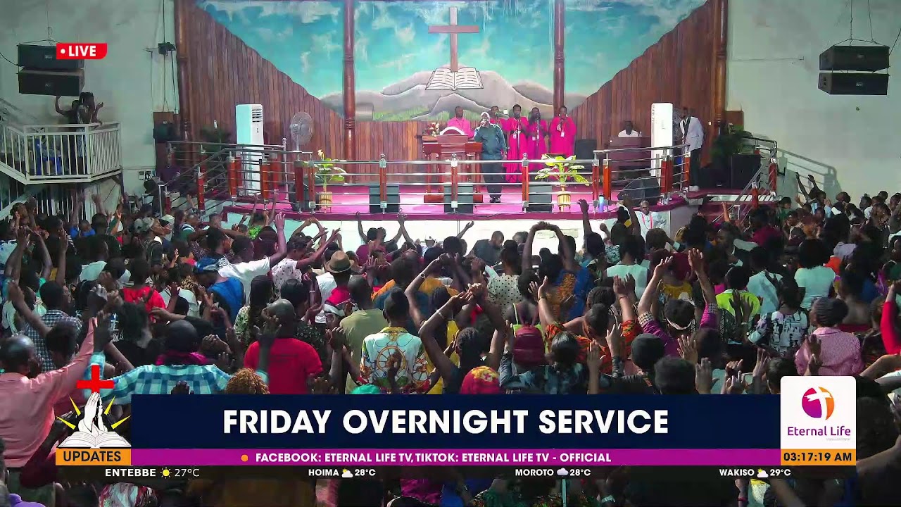 🔴MCF: FRIDAY OVERNIGHT SERVICE  || PS TOM B MUGERWA ||  27.06.2025