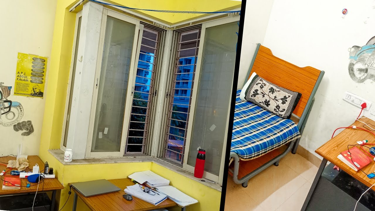 #Vlog2 Hostel rooms @IIT Bombay 😎😍
