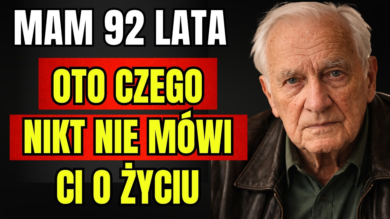 MAM 92 LATA  TEGO NIKT NIE MÓWI O PRAWDZIWYM ŻYCIU
