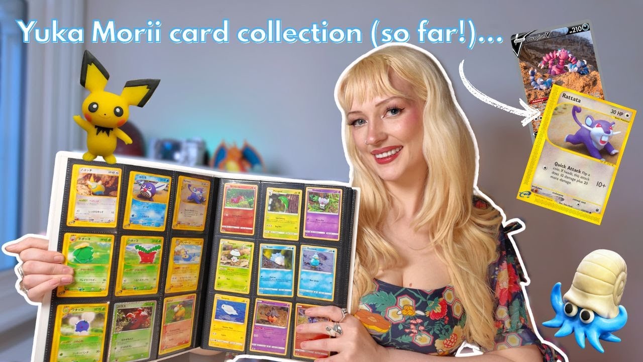 Коллекция карточек Юки Мории! | Карты покемонов в технике глиняной графики!
