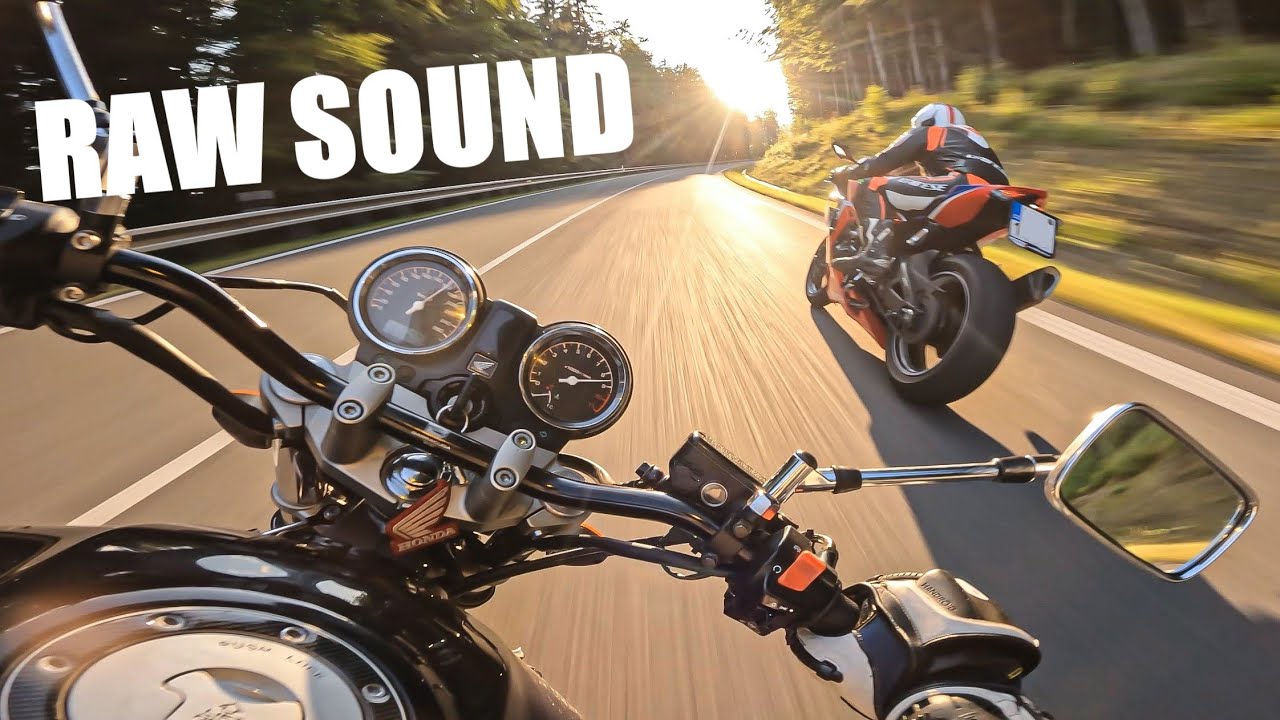 Honda Hornet 900 vs 2021 CBR 1000RR-R Fireblade | RAW SOUND | Akrapovic