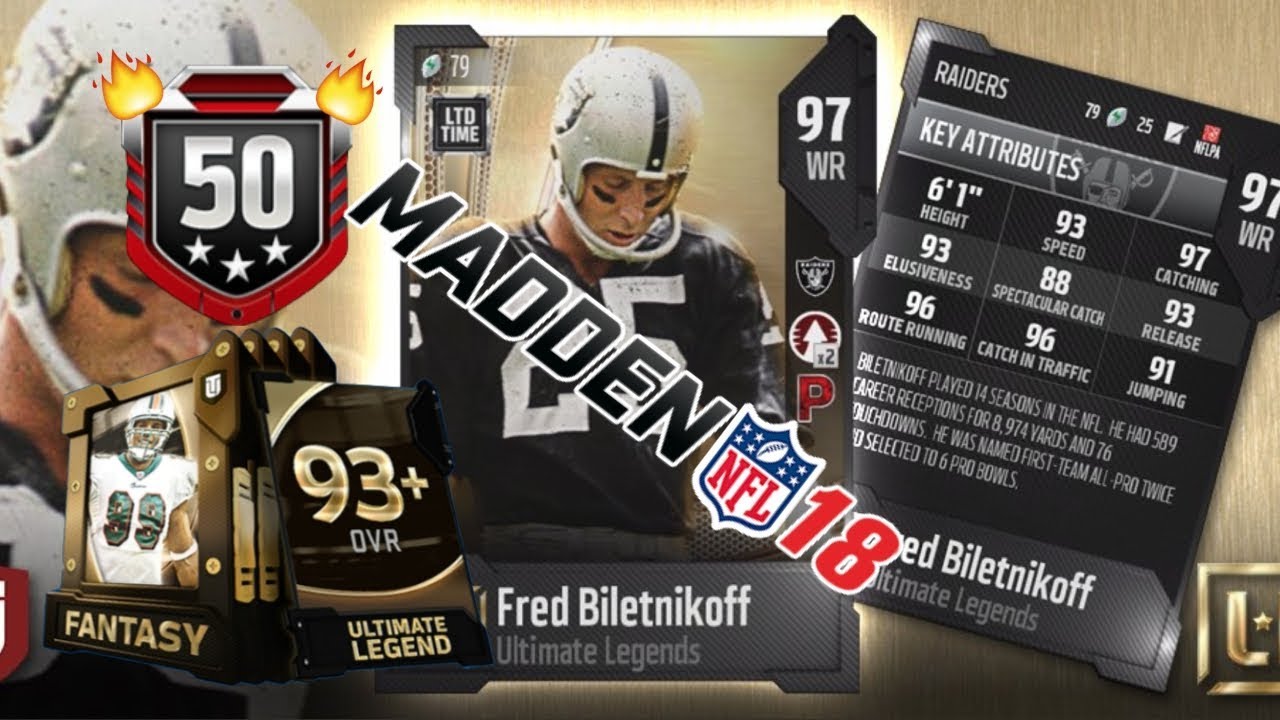 Ultimate Legend pack opening GONE RIGHT! MADDEN 18! MUT 18!