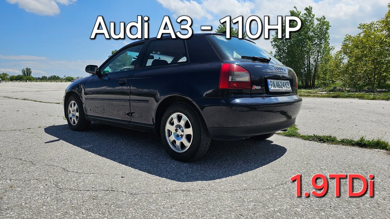 Audi A3 8L - POV Test Drive (1.9 TDi - 110HP)