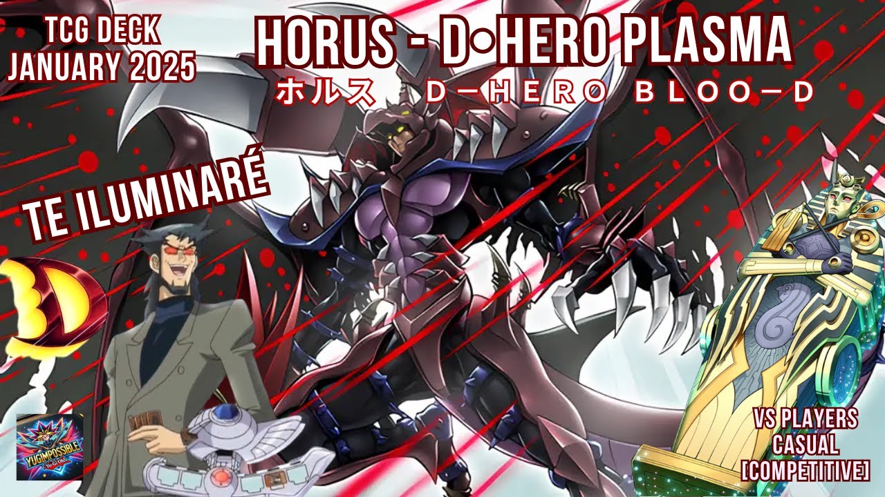 Horus + Destiny Hero Plasma | Replays + Recipe ✔️| TCG 2025 YuGiOh #Yugimpossible