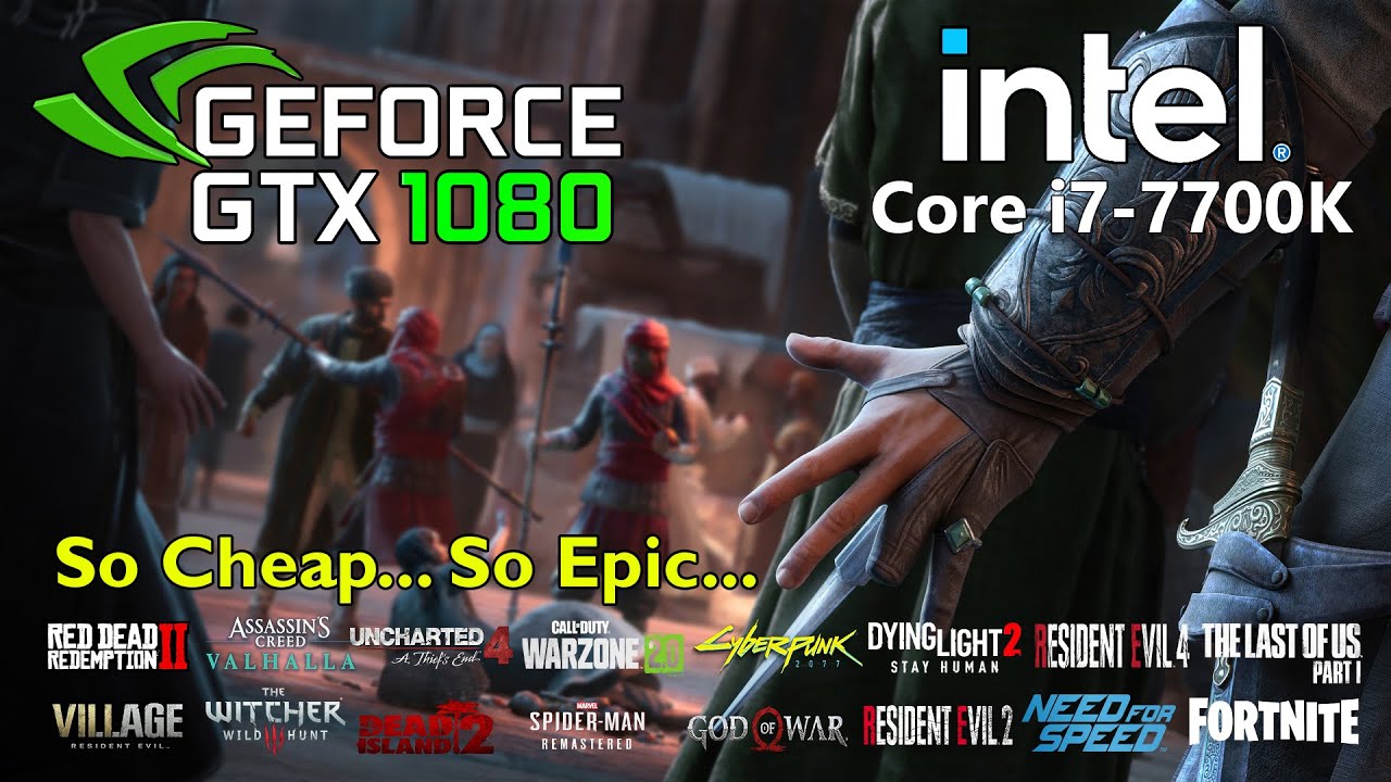 Core i7 7700K | GTX 1080 | 20 Games Tested