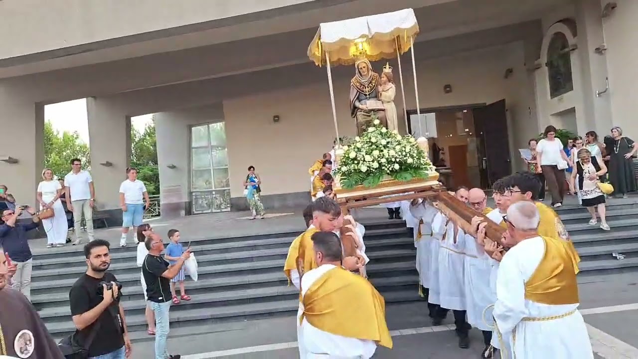 Solenne processione di Sant'Anna a Enna 26 Luglio 2025