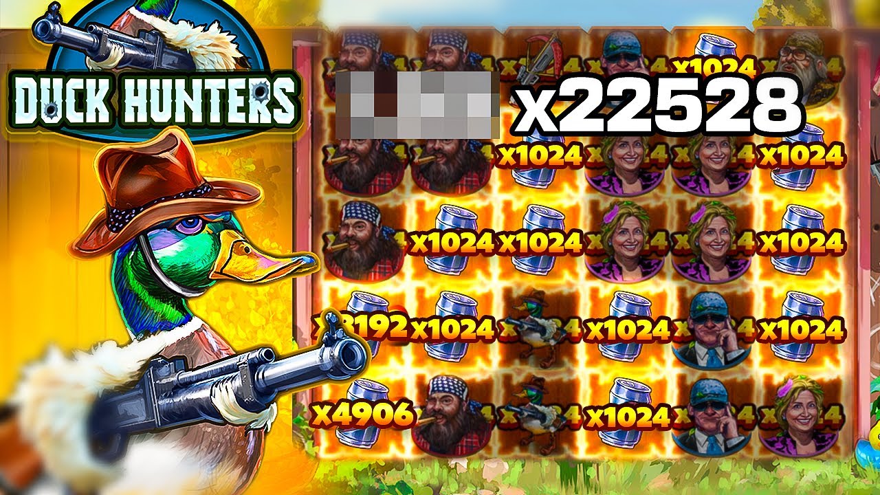 THESE MULTIPLIERS ARE INSANE ON DUCK HUNTERS FEATURE SPINS!! (Bonus Buys)