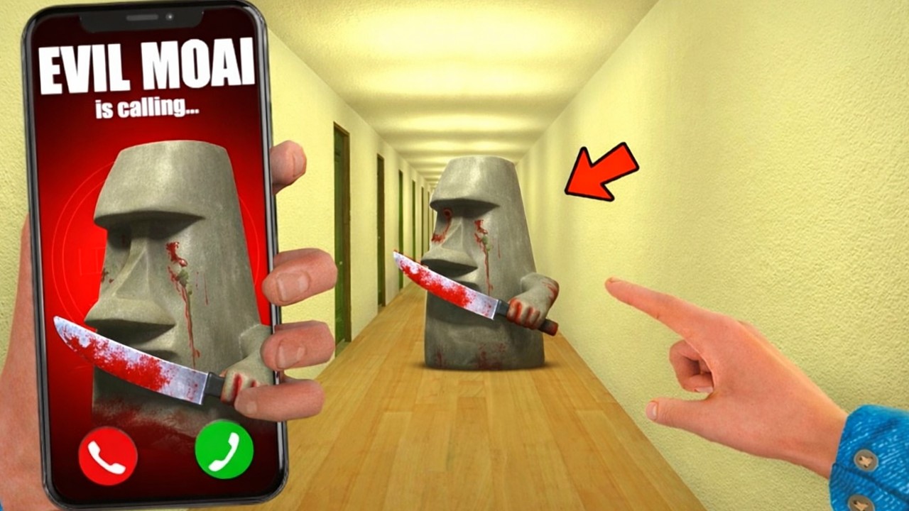 EVIL MOAI IS CALLING ME FROM K-POP HUNTERS In Garry’s Mod