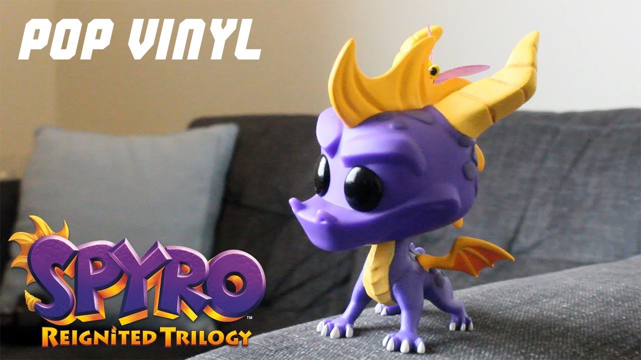 Spyro & Sparx Pop Vinyl Unboxing | Spyro Reignited Trilogy Merchandise