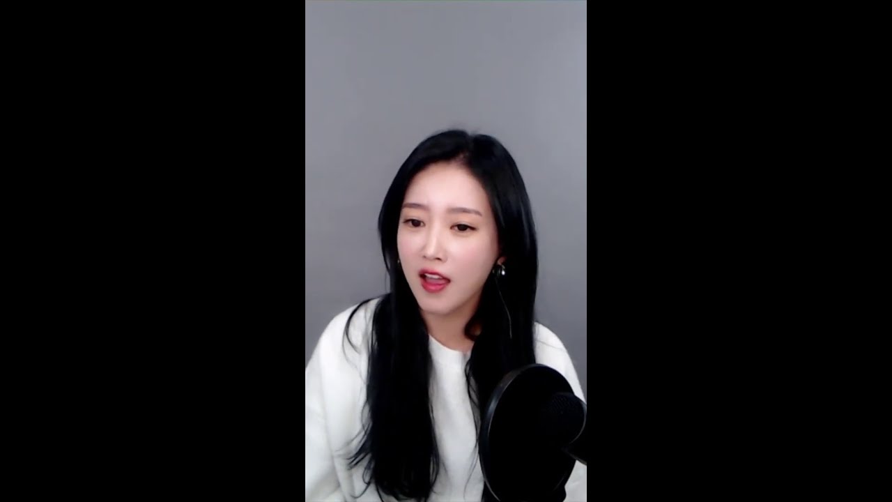 191128 T-ARA Soyeon singing a cappella