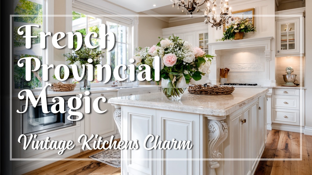 French Provincial Vintage Kitchens Explored 🍞 Why Simplicity Feels So Polished