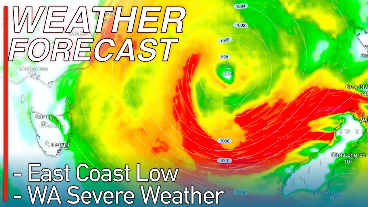 Powerful Low Pressure Blasting Sydney with Damaging Surf and Strong Winds, More Storms Forecast