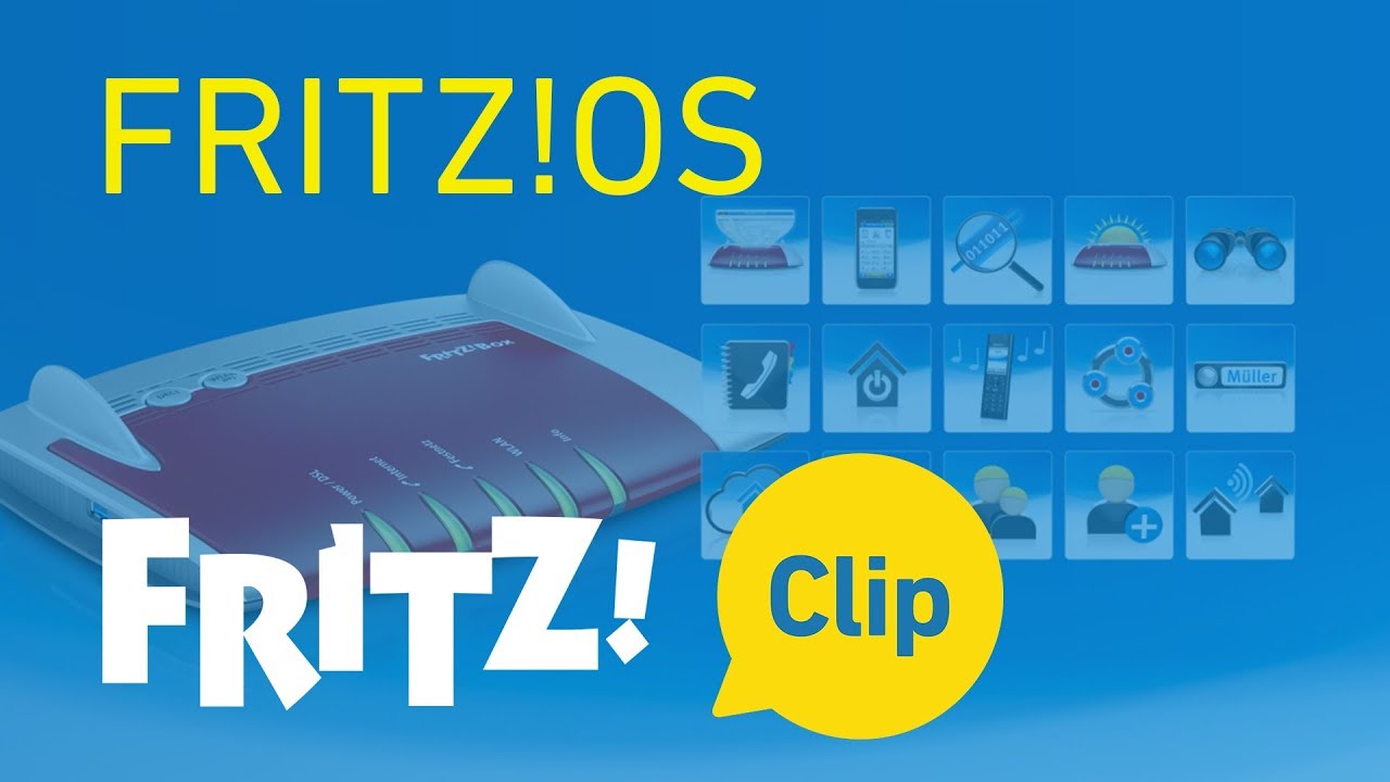 FRITZ! Clip – FRITZ!OS -- the operating system of the FRITZ!Box