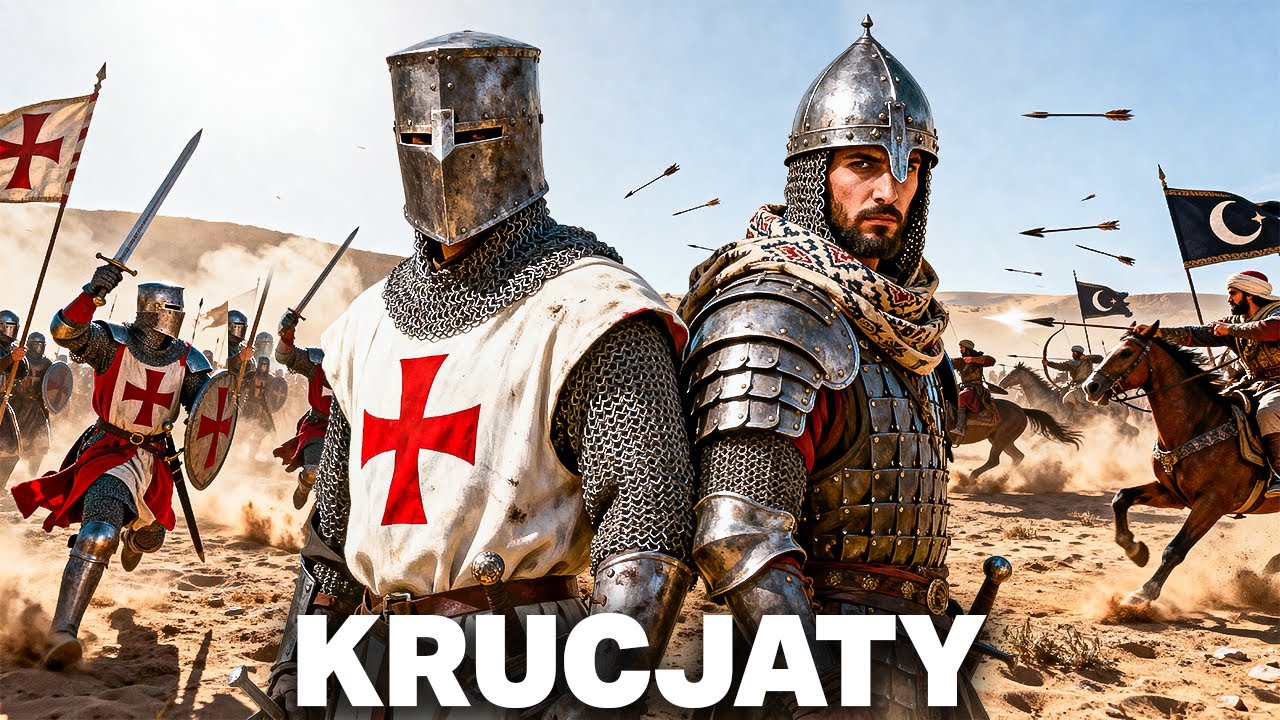 Pełna historia krucjat | 200 lat świętej wojny &ndash; cały film dokumentalny