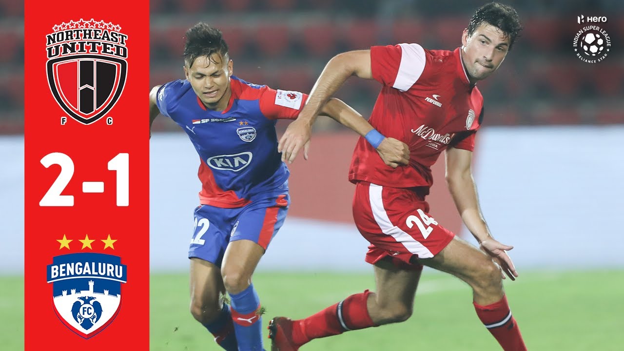 Hero ISL 2018-19 | NorthEast United FC 2-1 Bengaluru FC (1st Leg) | Highlights