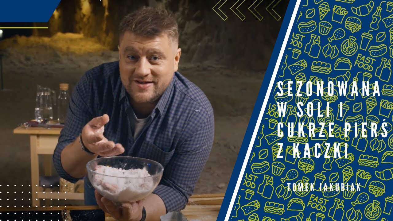 Kopalnia Przepisów   Sezonowana w soli i cukrze pierś z kaczki