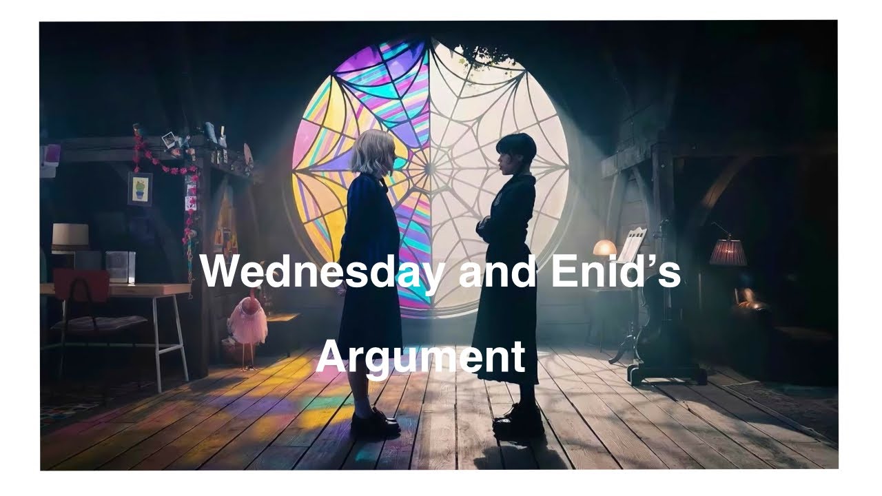Wednesday and Enid’s Argument [] Haikyuu text skit