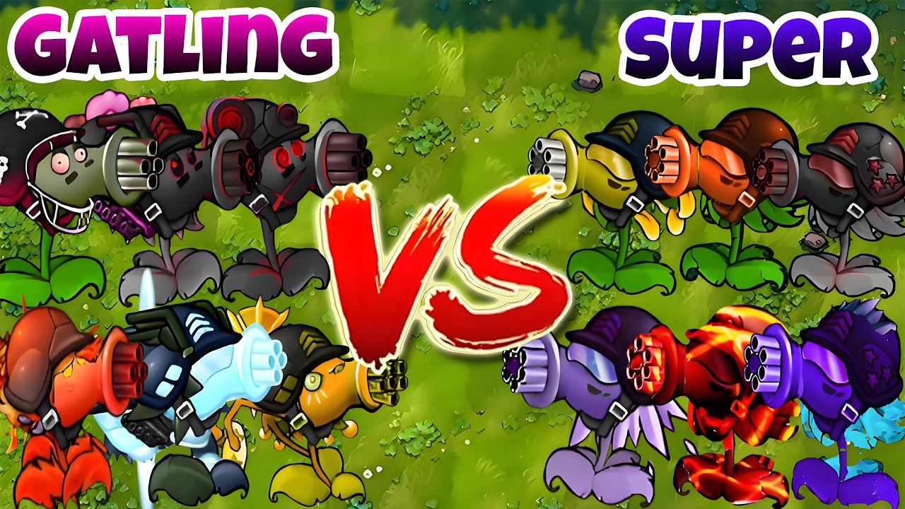PVZ Fusion Ultimate | Gatling VS Super Pear (INSANE Battle!)