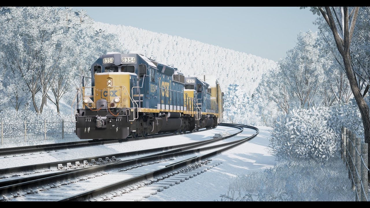 TSW. Обзор DLC GP40-2 Loco Add-On