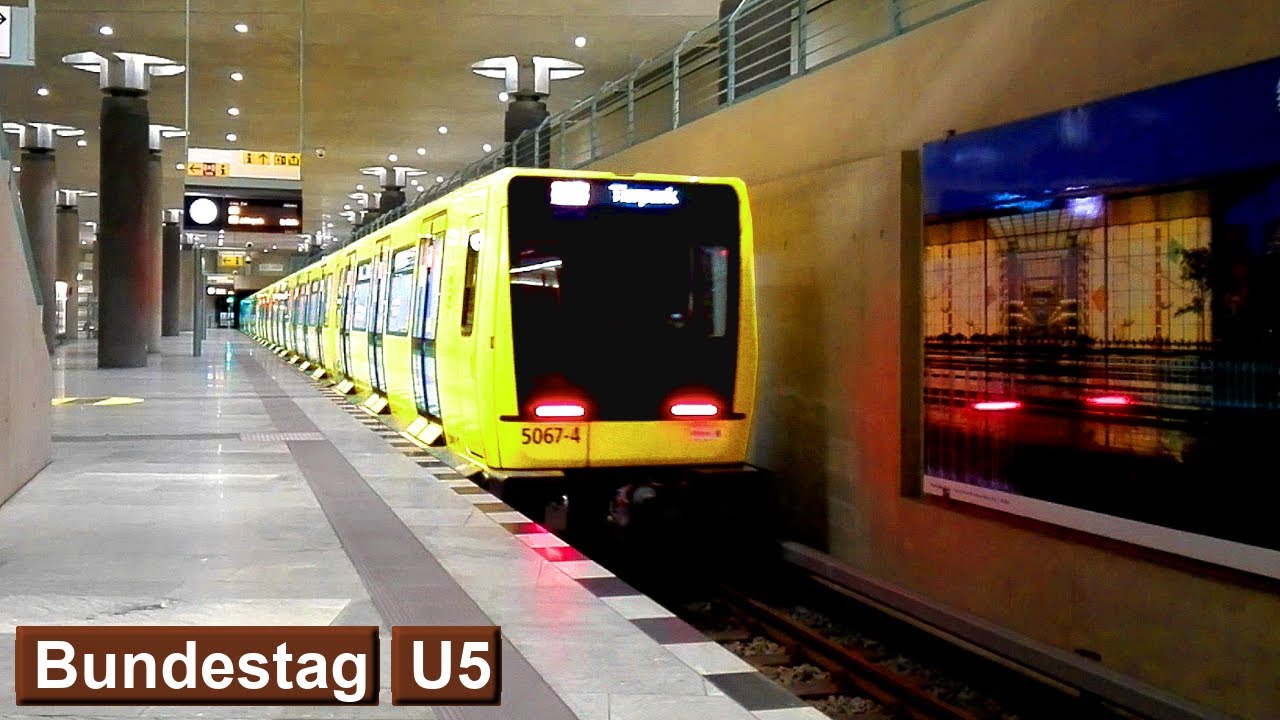 Bundestag U5 : Берлинский метрополитен ( BVG IK - H )