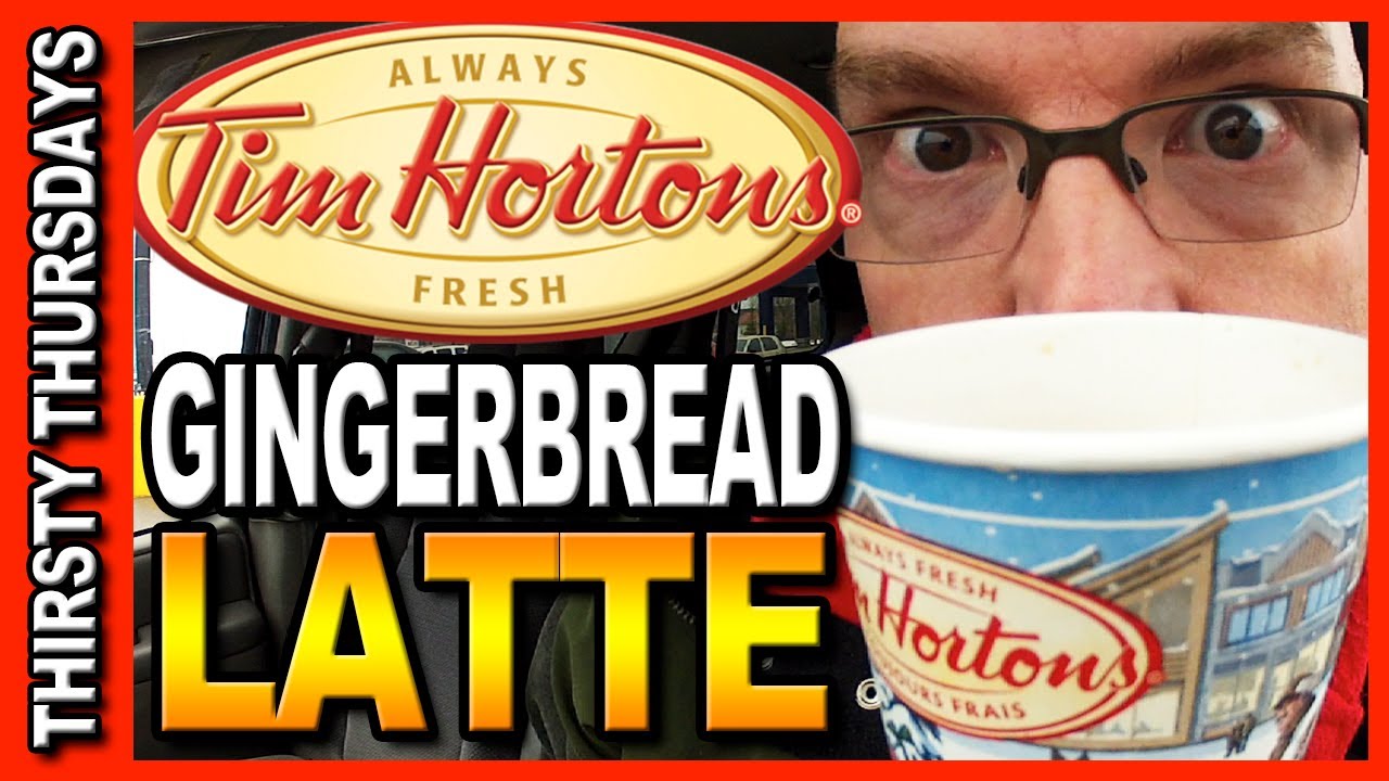 Thirsty Thursdays - Tim Hortons Gingerbread Latte Review