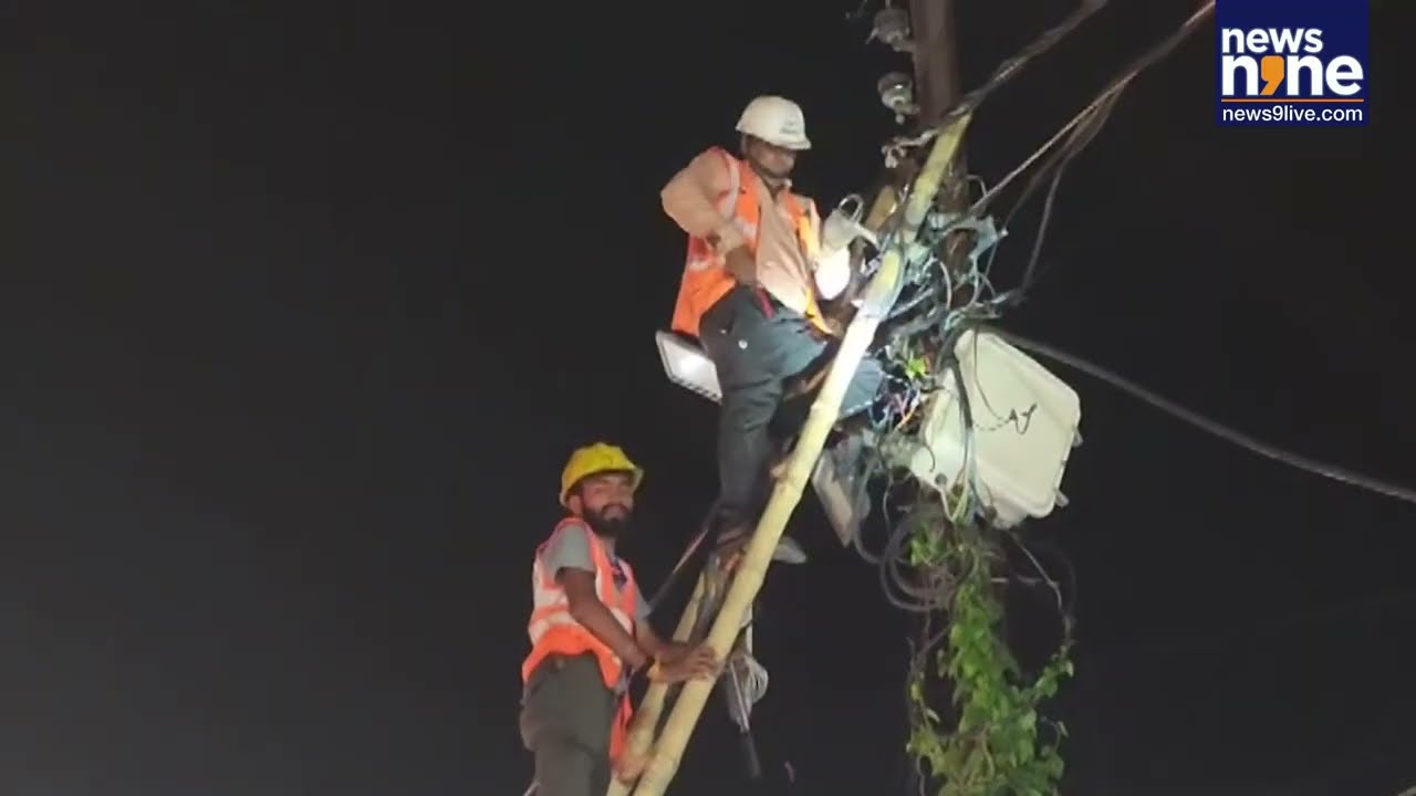 Aliganj Fire Tragedy: Repair Work Begins on 440-Volt Line Damaged in Deadly Blaze | News9
