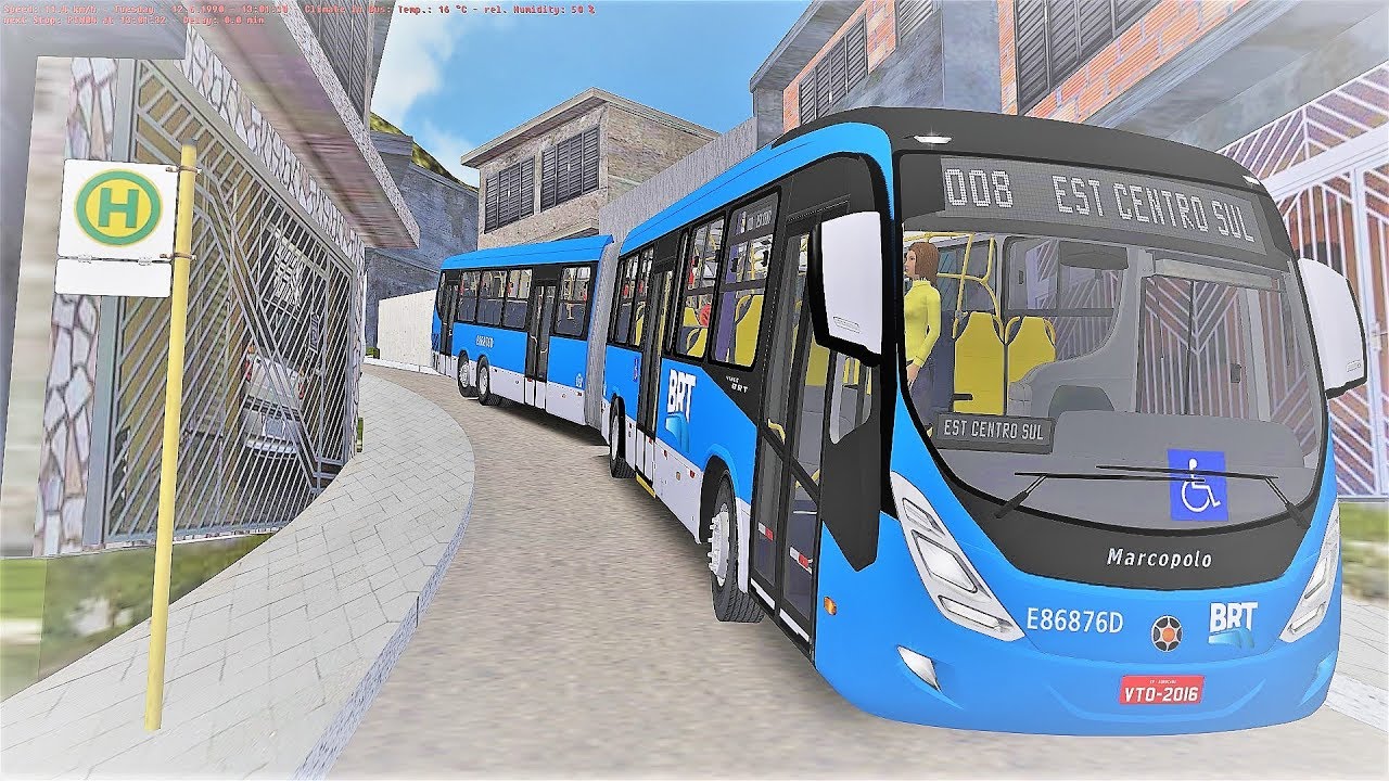 [OMSI 2] Viale BRT o'500 MDA W.i.P - Mapa Minas Vale Urbano +G27 #omsi #omsi2